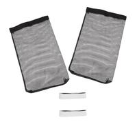 WHAMVOX 2pcs Outdoor Dryer Vent Lint Bags for Dryer Hose Lint Trap Capturing Debris Easy Install Clean Sleek Design