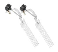 WHAMVOX 2pcs Rust-proof Snare Drum Wire Springs Snare String Belt for Percussion Instruments Drum Accessories Replacement Sound String for Uk