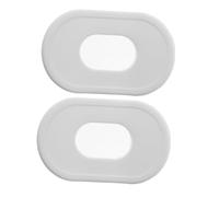 WHAMVOX 2pcs Silicone Scuba Mouthpiece Replacement for Diving Regulators Non-bite Comfortable Lip Protector with Improved Seal Multipurpose Soft Diving Lip Guard for Snorkeling and