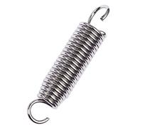 WHAMVOX 2pcs Silver Foot Drum Kick Pedal Spring Easy Assembly Drum Foot Pedal Spring for Percussion
