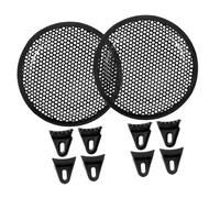 WHAMVOX 2pcs Subwoofer Speaker Grill Speaker Protector Easy Installation Audio and Visual Appeal
