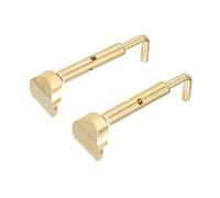 WHAMVOX 2pcs Violin Chin Rest Screws Metal Parts for Easy Installation for Violin Enthusiasts Relieves Fatigue and Portable Design