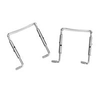 WHAMVOX 2pcs Violin Chinrest Screws Metal Adjustable Violin Parts Compatible with 4/4 and 3/4 Sizes Universal Chin Rest Screws for String Instrument Accessories