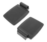 WHAMVOX 2pcs Wheelchair Leg Support with Heavy Duty Foot Pedal and Pp Material Universal Wheelchair Footrest Supplies Featuring Support Pole Design Safety and Security for Elderly