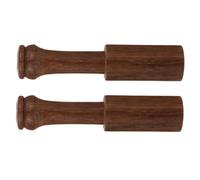 WHAMVOX 2pcs Wooden Tibetan Singing Bowl Mallet Sound Bowl Striker Natural Stick for Meditation and Yoga Fine Workmanship for Relaxation and Holistic Healing