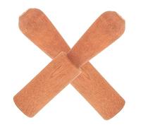 WHAMVOX 2pcs Yoga Meditation Bowl Rod Singing Bowl Stick Wood Stick for Sound Meditation Chime Mallet for Yoga