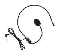 WHAMVOX 3.5mm Microphone Headset for Speaking Voice Amplifier, Wearable Ear Microphone for Lectures and Live Performance, Wired Headworn Mic Suitable for Teachers and Tour Guides