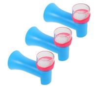 WHAMVOX 3 Sets Human Ear Tympanic Drum Models for Educational Sound Vibration Teaching Props Realistic Plastic Anatomy Science Learning Tool for School and Home Use