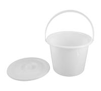 WHAMVOX 3000ml Plastic Urinal Container with Lid and Handle, Easy to Clean Bedside Potty with Measurement Scale, Suitable for Elderly and Women in Hospital or Home Care