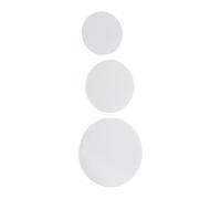 WHAMVOX 300pcs Clear Badge Film for DIY Button Makers Transparent Protective Mylar Circles in Plastic Badge Protector for Custom Pins Fridge Magnets Crafts