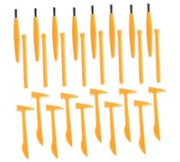 WHAMVOX 30pcs Dinosaur Dig Tool Kit with Hammer Brush and Realistic Archaeological Excavation for Educational Paleontology Science Gemstone Rock Digging Accessories
