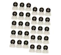 WHAMVOX 30pcs Non-shunted LED Tube Holder Lamp Sockets Compatible with Fluorescent Bulb Fixtures Replacement for Retrofits Stable Efficient Lighting Random Color