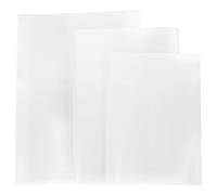 WHAMVOX 30pcs Plastic Book Covers for Students, Thickened Textbook Protector Sleeves with Easy Installation, Sturdy Book Covers for Paperbacks and Hardcovers, for School Use