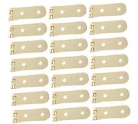 WHAMVOX 30pcs Vintage Mini Hinges for Wooden Jewelry Cases Hinges with Screws Retro Style for Crafts Cabinets and Furniture