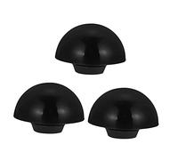WHAMVOX 3pcs Black Silicone Ethereal Drum Foot Pads Anti-slip Support for Stable Performance, High Reliability, Music Accessory for Tongue Drum Enthusiasts