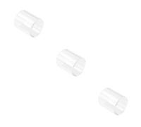 WHAMVOX 3pcs Glass Finger Slide Bar Slide Guitarra Strings Instrument Accessories for Country Jazz Blues Acoustic Guitar Use
