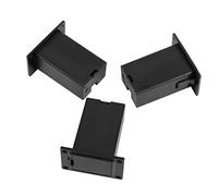 WHAMVOX 3pcs Guitar Battery Case Active Bass Battery Compartment Pick Case for Guitar Pickup Practical Compact Design
