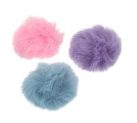 WHAMVOX 3pcs Lapel Mic Windshield: Miniature Fuzzy Cover for 0.5-1.2cm Wireless Lavalier Mics - Wind Screen for Wedding Videographers & News Reporters