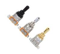 WHAMVOX 3pcs Pickup Selector Metal Guitar Toggle Pickup Selector Way Switch for Electric Guitar Suitable for Accessories and Way Scenario