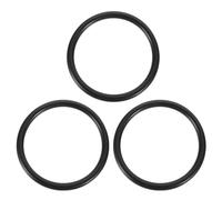 WHAMVOX 3Pcs Singing Bowl Cushion Rubber O Ring with Design High Grade Rubber Material Portable and Not Easy to Deform for Crystal Bowl and Buddhist Use by Artists