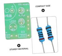 WHAMVOX 3pcs Timer Circuit DIY Training Kit Practical Soldering Electronics Educational Resource with Dual Flash LED Project for Beginners and Hobbyists