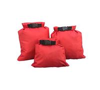 WHAMVOX 3pcs Waterproof Dry Bags Set with Sturdy Nylon Material, Watertight Roll-top Sealed Closure, Maximum Compression, Suitable for Camping and Boating, Capacities 1.5l 2.5l 3.5l