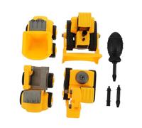 WHAMVOX 4 Pcs DIY Take Apart Construction Car for Educational Vehicle Safe Plastic Enhances Hand Eye Coordination and Intelligence Development Creative Design for Boys