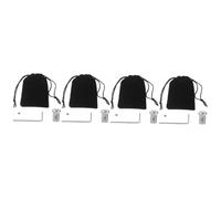 WHAMVOX 4 Sets Tuning Fork Holder Feet Tuning Fork Feet Parts for Meditation Healing