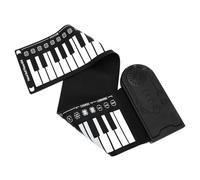 WHAMVOX 49 Keys Foldable Electronic Keyboard Piano with Speaker Silicone Roll-up for Beginners and Advanced Students