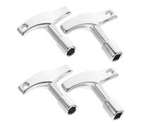 WHAMVOX 4pcs Drum Tuner Keys Snare Drum Tuning Wrench Tool for Precise Tone Compact and Portable Design for Musicians