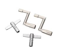WHAMVOX 4pcs Drum Tuning Keys Set Type Type Drum Wrenches for Percussion Instrument Maintenance Easy Assembly and Tuning for Drummers and Beginners