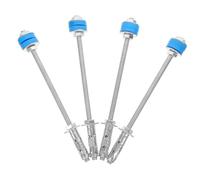 WHAMVOX 4pcs Galvanized Iron Wedge Anchors for Central Air Conditioning Indoor Unit Hang Suspend Dampening Hanger for Vibration Control