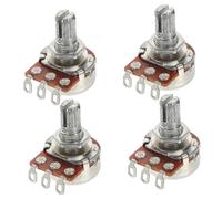 WHAMVOX 4pcs Guitar Potentiometer Volume Control Linear Taper for Electric Guitar Accessories Replacement