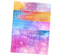 WHAMVOX 4pcs Kalimba Key Stickers for Thumb Piano Kalimba Note Stickers Decal Beginner Learner Musical Instrument