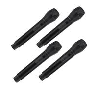 WHAMVOX 4pcs Microphone Realistic Play Props for Speech Practice and Costume Accessories for Creative Expression Party Favors for Boys