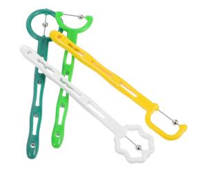 WHAMVOX 4pcs Oral Muscle Trainer for Tongue Flexibility and Pronunciation Improvement, Stainless Steel and Plastic Tongue Tip Training Tools for Speech Therapy and Oral Exercises