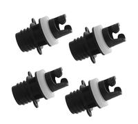 WHAMVOX 4pcs Paddle Board Pump Adapter Kit Leak-resistant Air Valve Connector for Kayak Dinghy Inflatable Boats Portable Lightweight Inflator Attachment with Secure Seal for Fast Inflation