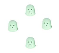 WHAMVOX 4pcs Silicone Guitar Finger Covers Sturdy Finger Protectors for Guitar Banjo and Mandolin Players