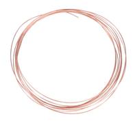 WHAMVOX 5 Meter Red Copper Wire Roll Conductive Wire for Electric Making with Thermal Conductivity and Welding Features, for Gardening and Florist Arranging