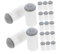 WHAMVOX 50pcs Billiard Cue Tips Replacement Cowhide Pool Cue Tips Wear-resistant Snooker Rod Accessories for Improved Strike Control