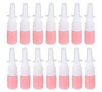 WHAMVOX 5ml Nasal Spray Bottle Plastic PET Flat-Shoulder 50Pcs Empty Travel Container for Essential Oils and Skin Lotion