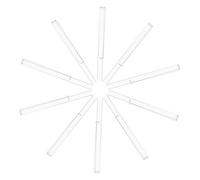 WHAMVOX 5pairs Acrylic Music Sheet Holder Clips Music Page Clips for Piano Sheet Holder Easy Reading Book