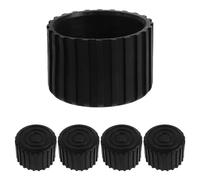 WHAMVOX 5pcs Φ Offset Anti-vibration Plastic Pads High-density Shock Absorbing Protection Mats for Treadmill Washer Dryer Gym Equipment Leg Ends Floor Stability and Noise Reduction