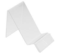 WHAMVOX 5pcs Acrylic Mobile Phone Stand and Tablet Holder for Desktop Use, Display Rack for Storing Cellphones and Displaying Tablets at Home or Office