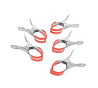 WHAMVOX 5pcs Large Saxophone Pad Indentation Clips for Wind Instrument Repair Enhanced Grip and Stability for Clarinet Flute Maintenance Precision Tools for Musicians