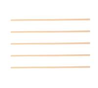 WHAMVOX 5pcs Miniature Dollhouse Wood Trim Skirting Boards Smooth Edges Easy Installation Authentic Baseboard Wall Moldings for Dollhouse Building Supplies and Decorative Model Making