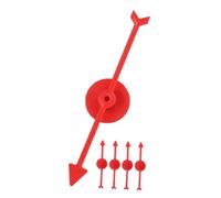 WHAMVOX 5pcs Plastic Game Arrows Replacement Turntable Indicators for Board Games Family Party Educational Teaching Tools Red Plastic DIY Accessories