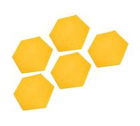 WHAMVOX 5pcs Polyester Fiber Acoustic Sound Absorption Panels for Wall Soundproofing