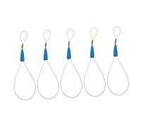 WHAMVOX 5Pcs Portable Wire Traction Cable Puller Device for Electricians Fish Tape Fastener with Tension and Anti-Slip Design for Heavy Duty Wire Harnessing and Threading Through Walls