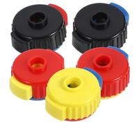 WHAMVOX 5pcs Quick Release Cymbal Fixing Nuts Drum Accessories Durable Low Noise Replacement Parts for Drum Kit Stability and Secure Stage Performance